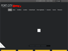 Tablet Screenshot of portcitytrans.com